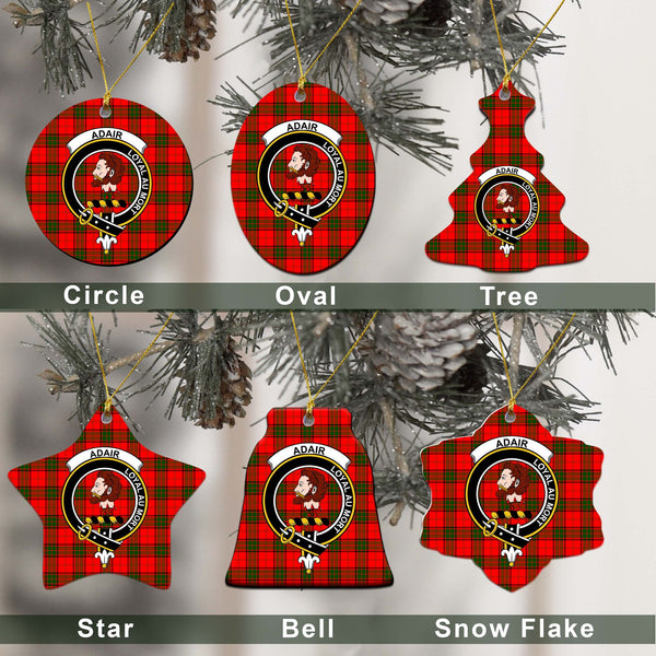 Adair Tartan Classic Ceramic Ornament Ver2