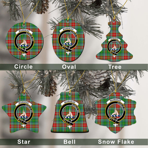 Muirhead Tartan Classic Ceramic Ornament Ver2