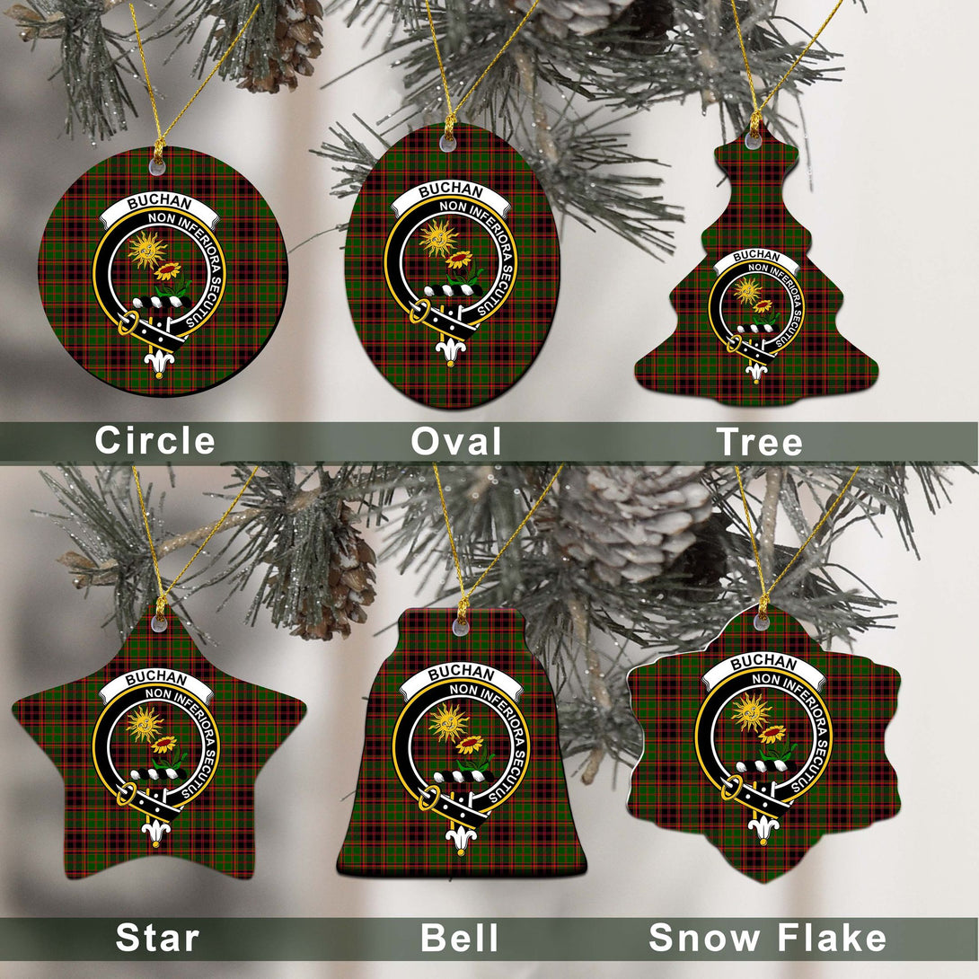 Buchan Tartan Classic Ceramic Ornament Ver2