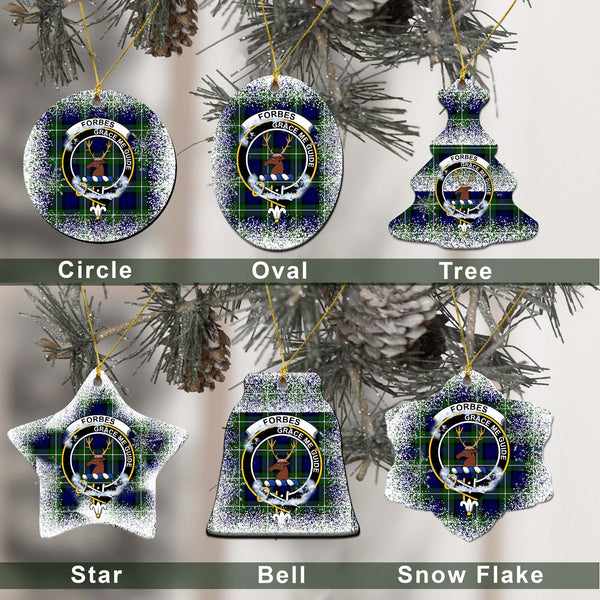 Forbes Tartan Classic Ceramic Ornament