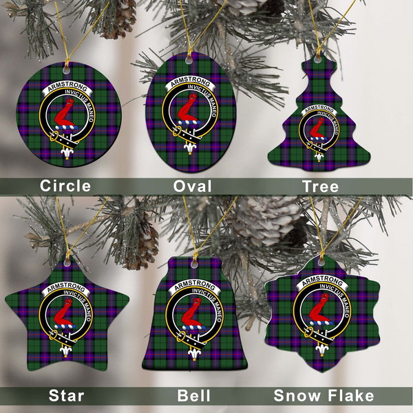 Armstrong Tartan Classic Ceramic Ornament Ver2