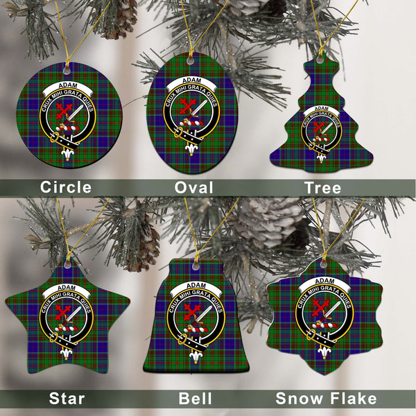 Adam Tartan Classic Ceramic Ornament Ver2