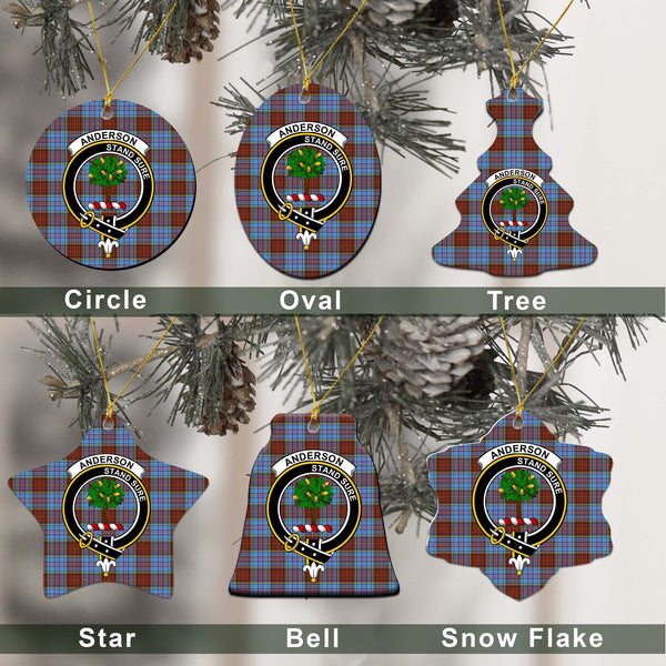 Anderson Tartan Classic Ceramic Ornament Ver2