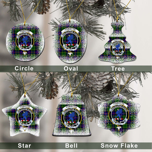 Forsyth Tartan Classic Ceramic Ornament