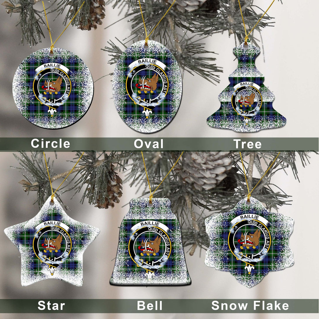 Baillie Tartan Classic Ceramic Ornament