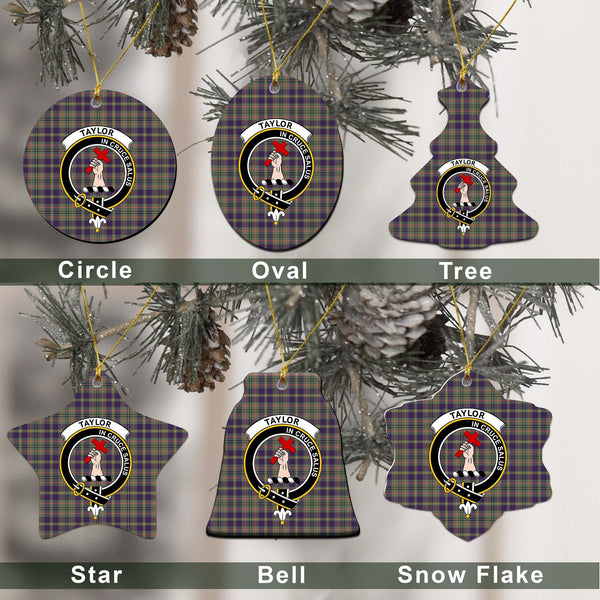 Taylor Tartan Classic Ceramic Ornament Ver2