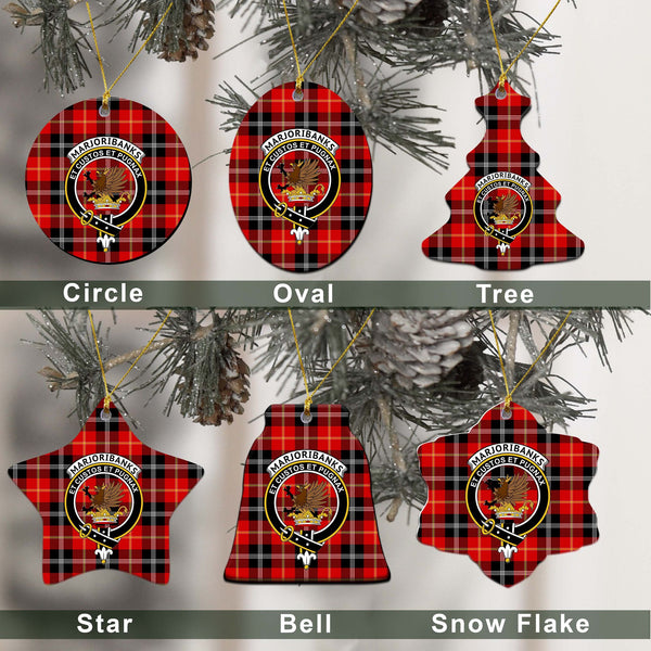 Marjoribanks Tartan Classic Ceramic Ornament Ver2