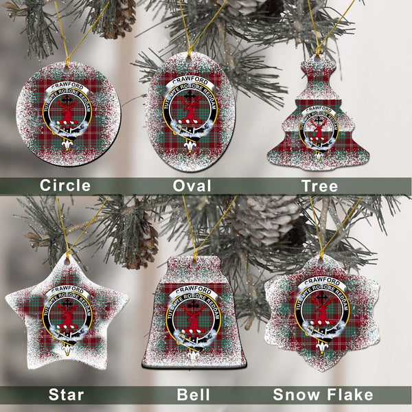 Crawford Tartan Classic Ceramic Ornament