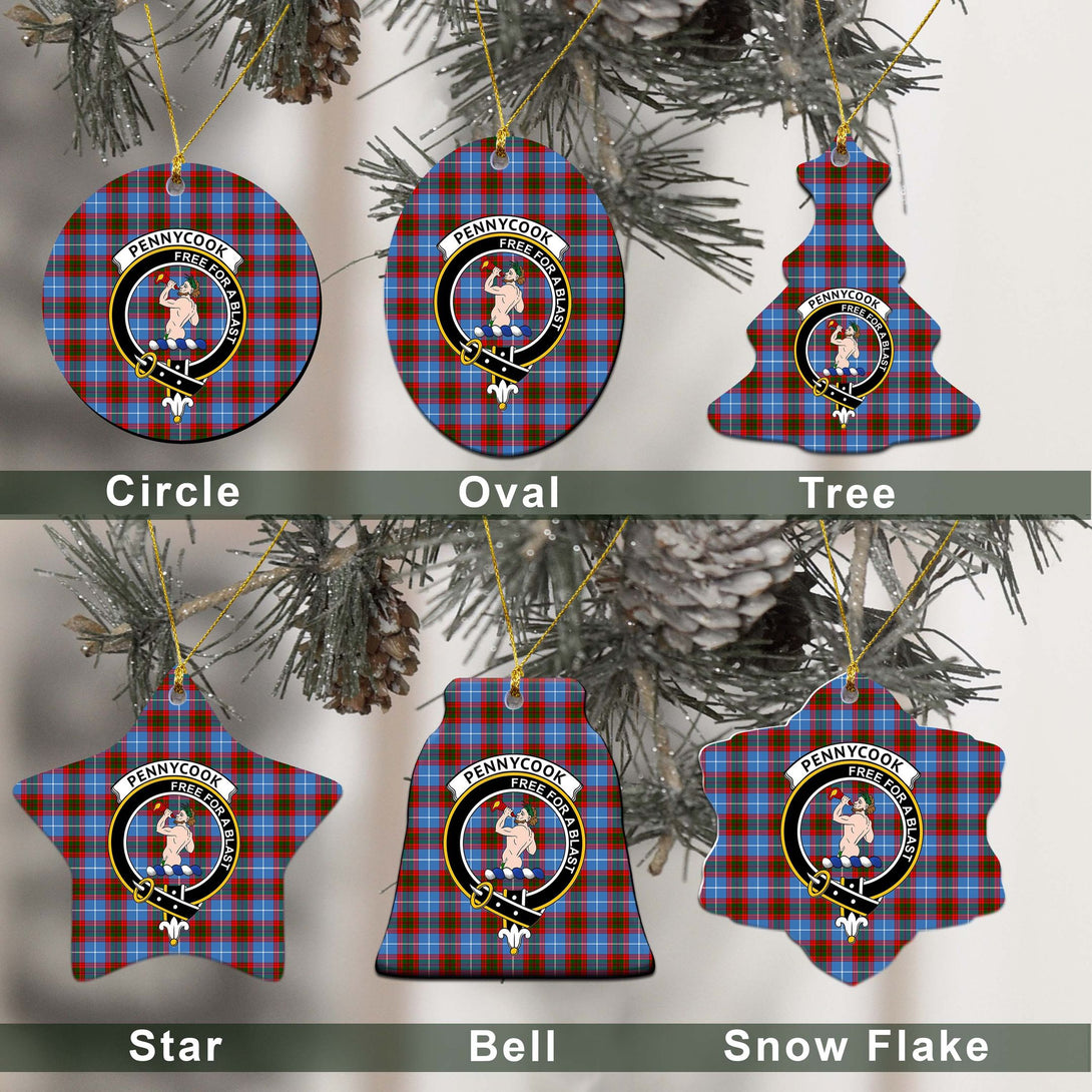 Pennycook Tartan Classic Ceramic Ornament Ver2