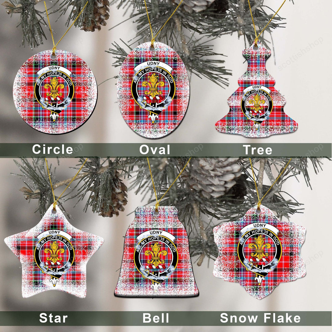 Udny Tartan Classic Ceramic Ornament