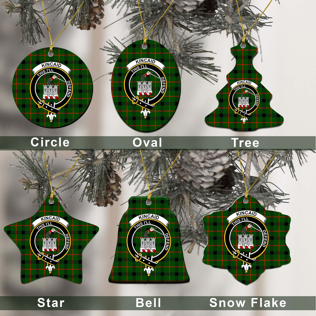 Kincaid Tartan Classic Ceramic Ornament Ver2