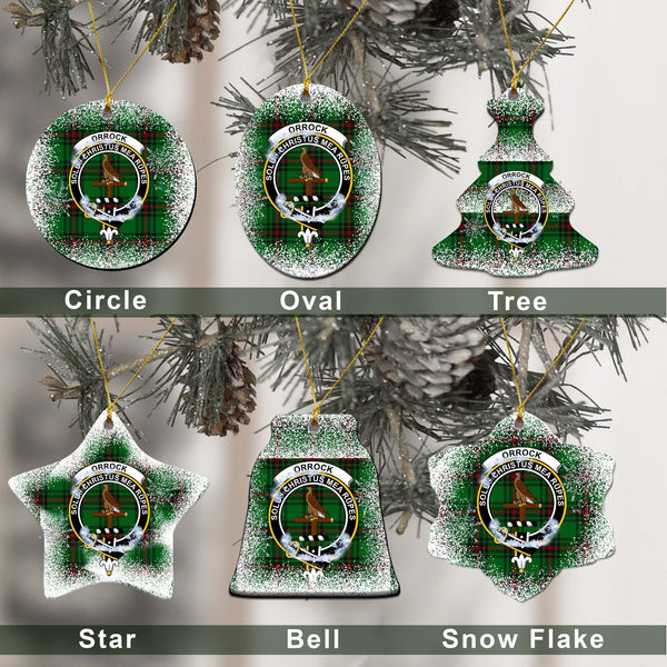 Orrock Tartan Classic Ceramic Ornament