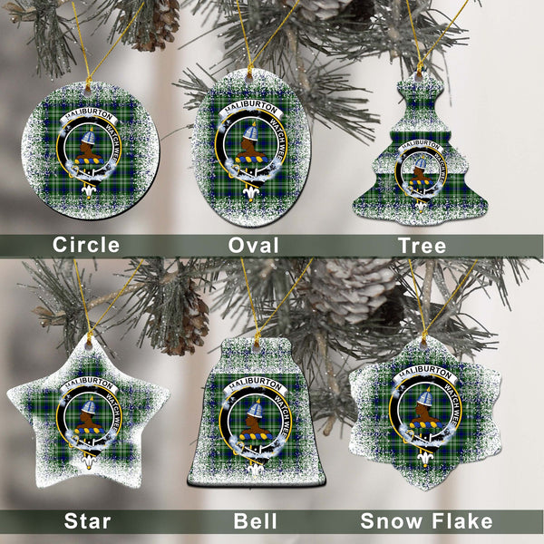 Haliburton Tartan Classic Ceramic Ornament