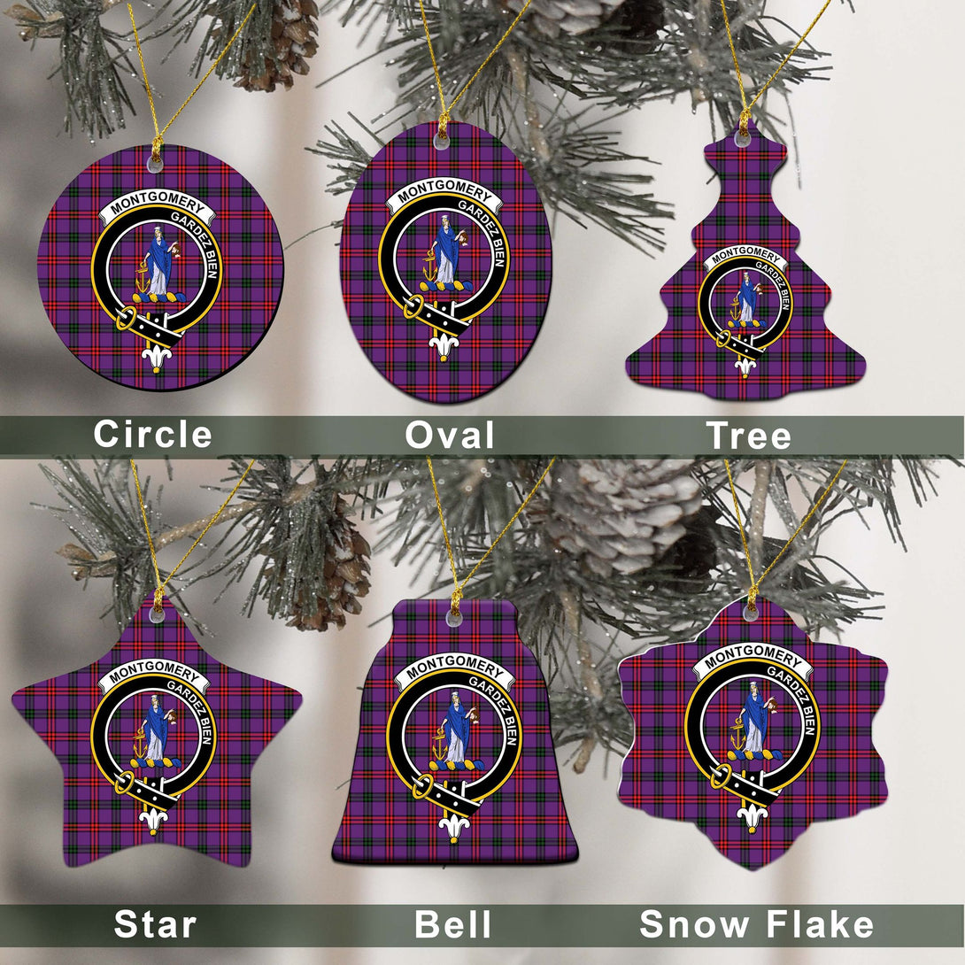 Montgomery Tartan Classic Ceramic Ornament Ver2