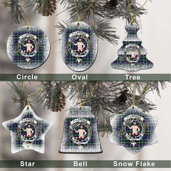 Allardice Tartan Classic Ceramic Ornament