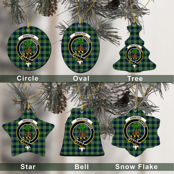 Swinton Tartan Classic Ceramic Ornament Ver2