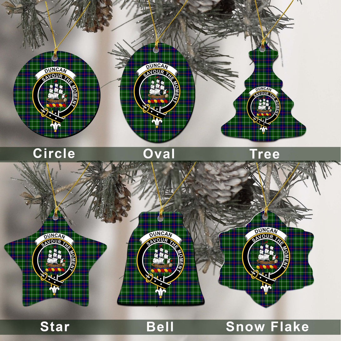 Duncan Tartan Classic Ceramic Ornament Ver2