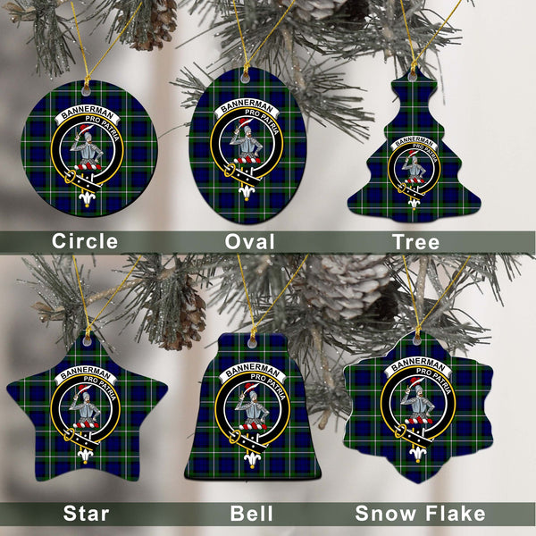 Bannerman Tartan Classic Ceramic Ornament Ver2