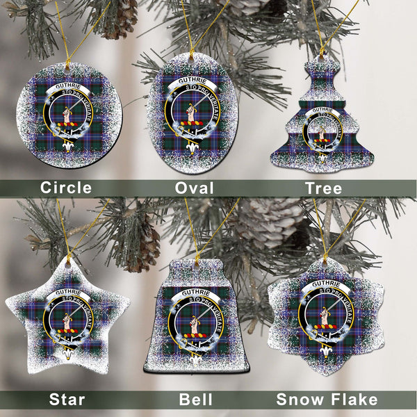 Guthrie Tartan Classic Ceramic Ornament