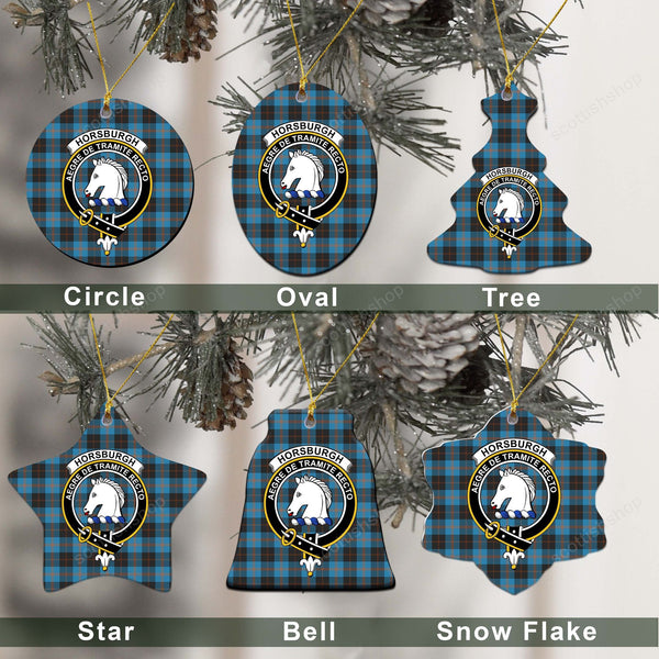 Horsburgh Tartan Classic Ceramic Ornament Ver2