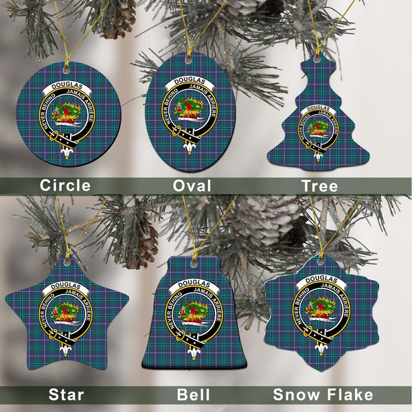 Douglas Tartan Classic Ceramic Ornament Ver2