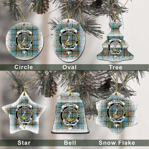 Caldwell Tartan Classic Ceramic Ornament