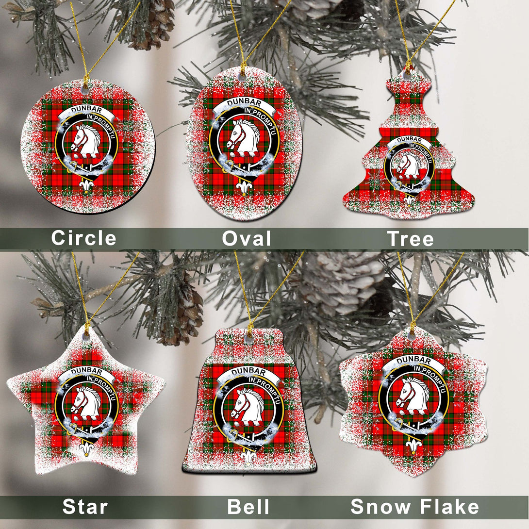 Dunbar Tartan Classic Ceramic Ornament