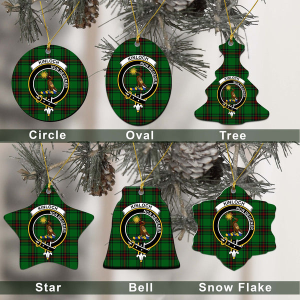 Kinloch Tartan Classic Ceramic Ornament Ver2