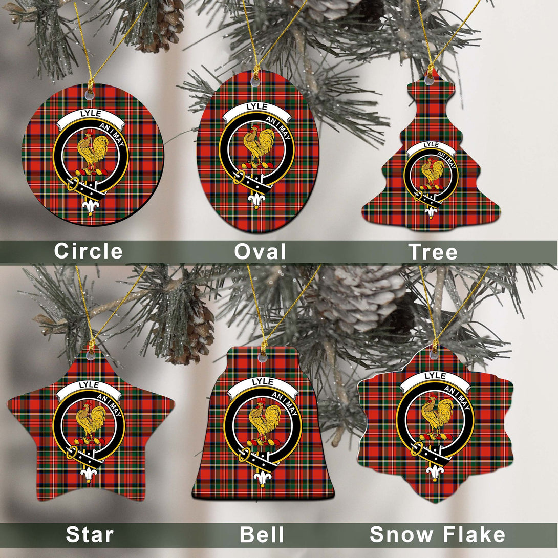 Lyle Tartan Classic Ceramic Ornament Ver2