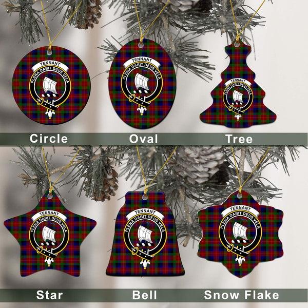 Tennant Tartan Classic Ceramic Ornament Ver2