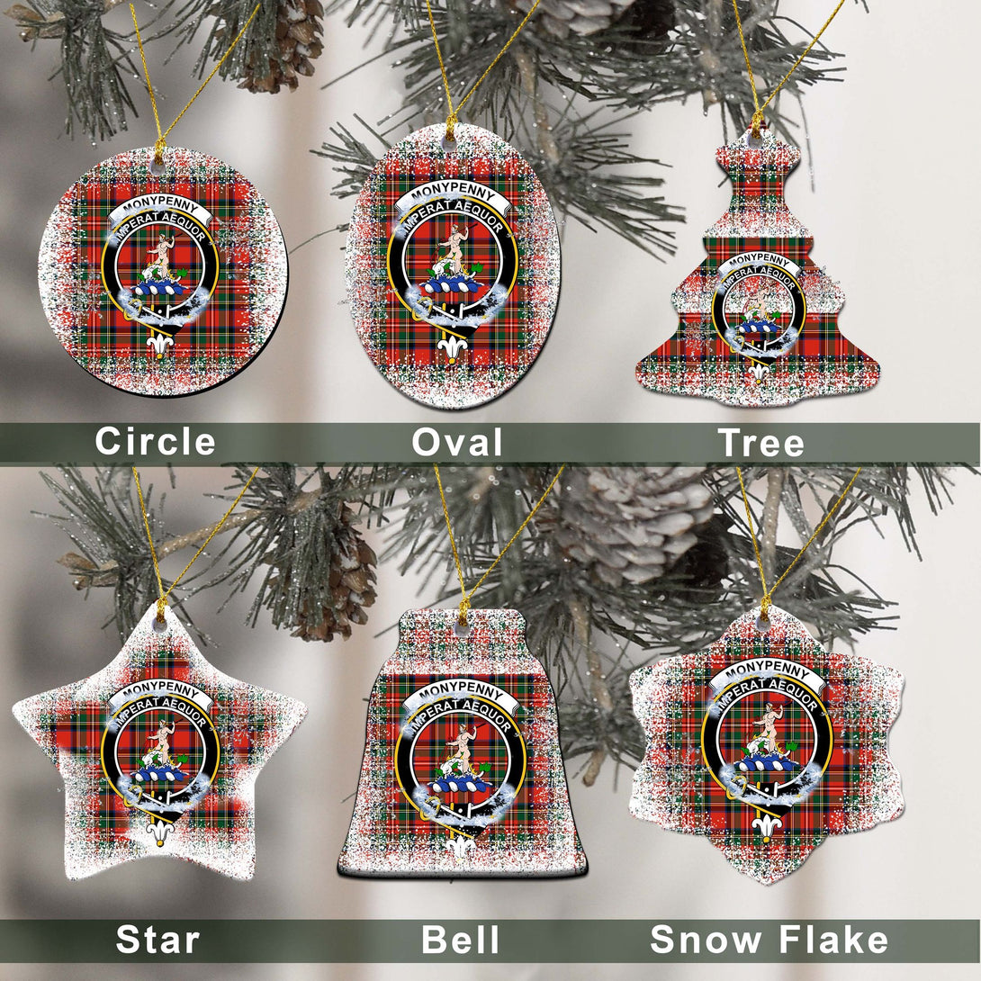 Monypenny Tartan Classic Ceramic Ornament