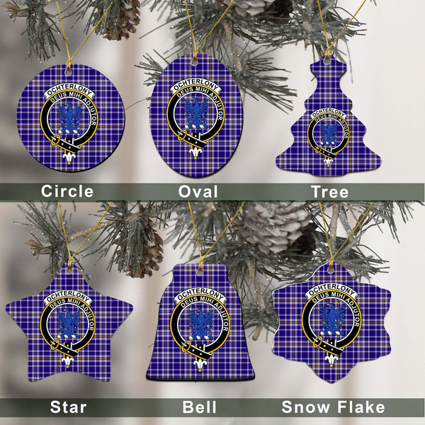 Ochterlony Tartan Classic Ceramic Ornament Ver2