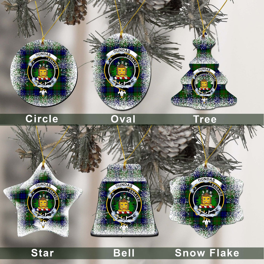 Dundas Tartan Classic Ceramic Ornament