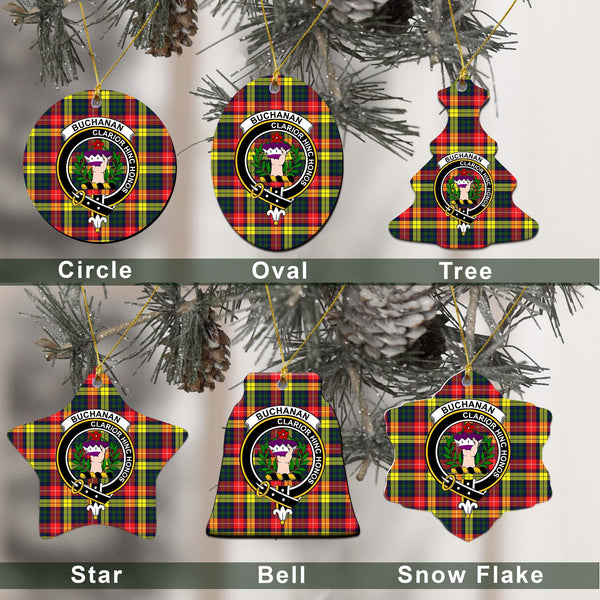 Buchanan Tartan Classic Ceramic Ornament Ver2