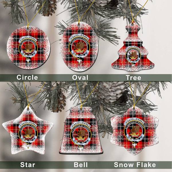 Marjoribanks Tartan Classic Ceramic Ornament