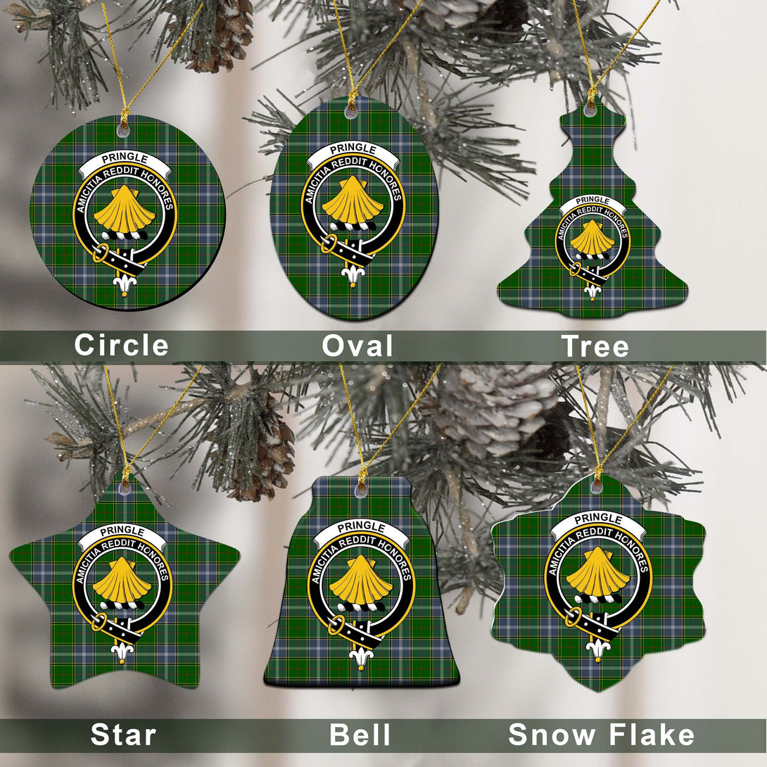 Pringle Tartan Classic Ceramic Ornament Ver2