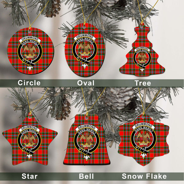 Drummond Tartan Classic Ceramic Ornament Ver2