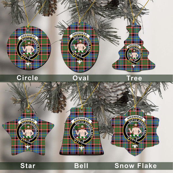 Aikenhead Tartan Classic Ceramic Ornament Ver2