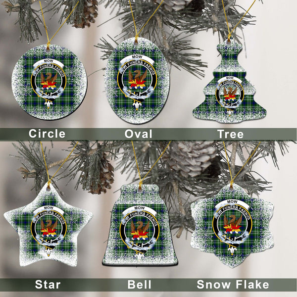 Mow Tartan Classic Ceramic Ornament