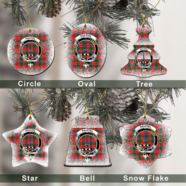 Dalziel Tartan Classic Ceramic Ornament