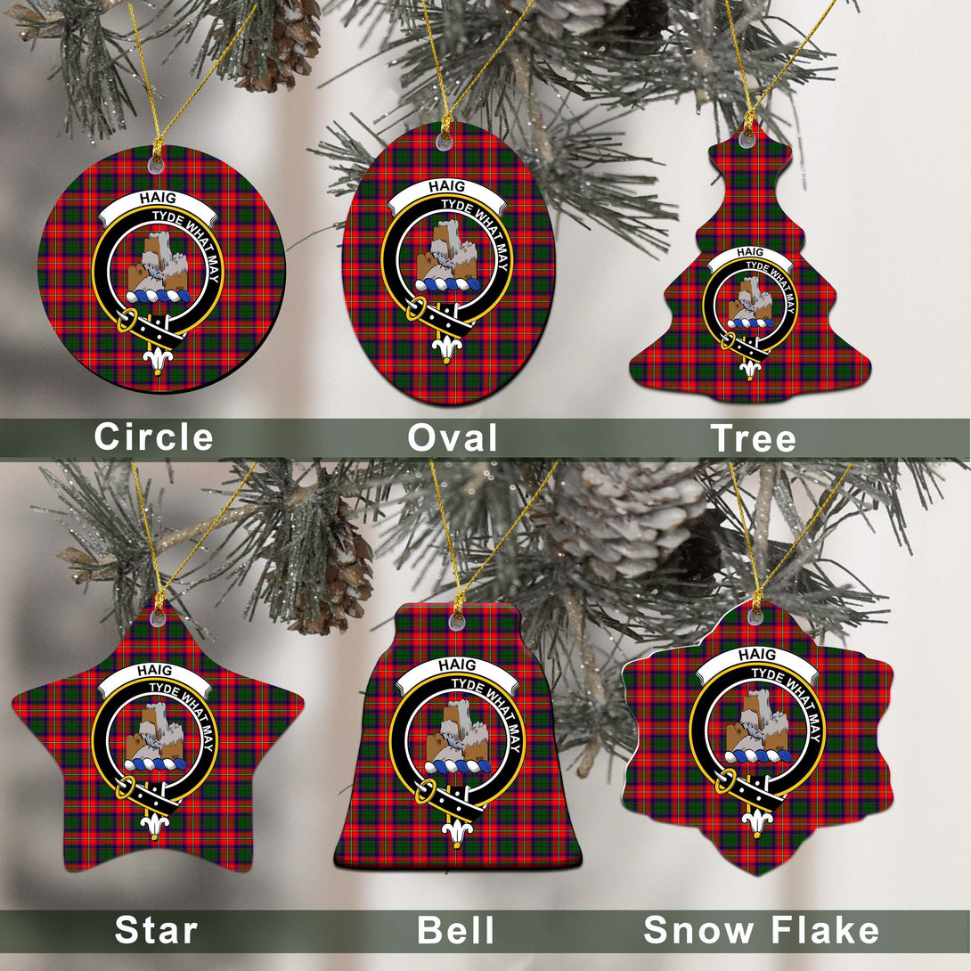 Haig Tartan Classic Ceramic Ornament Ver2