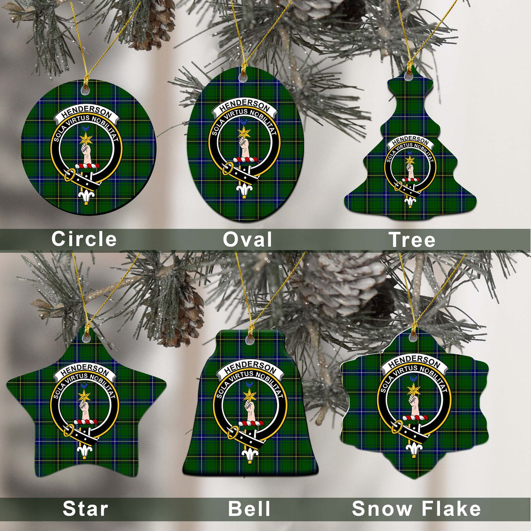 Henderson Tartan Classic Ceramic Ornament Ver2