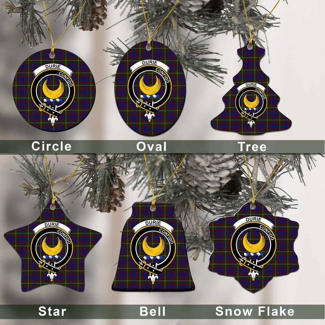 Durie Tartan Classic Ceramic Ornament Ver2