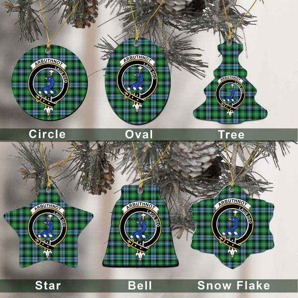 Arbuthnot Tartan Classic Ceramic Ornament Ver2