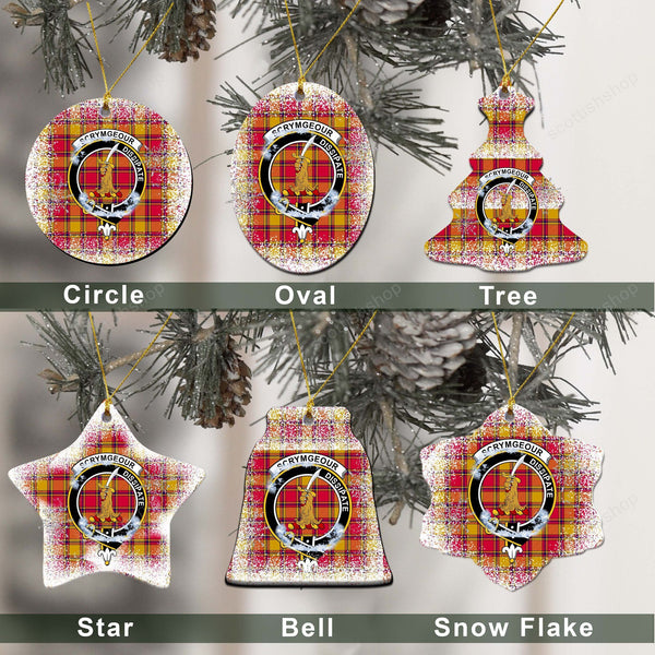 Scrymgeour Tartan Classic Ceramic Ornament