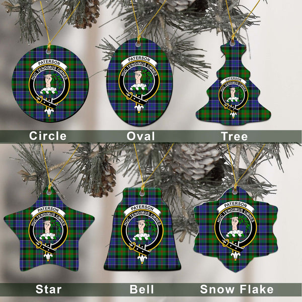 Paterson Tartan Classic Ceramic Ornament Ver2