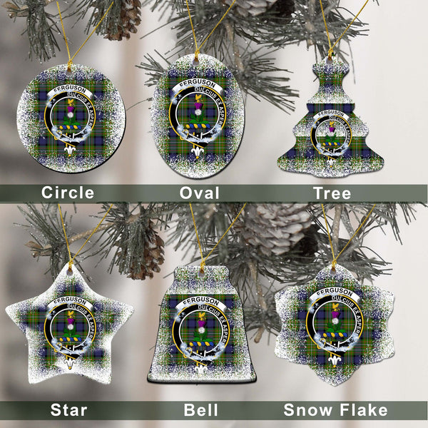 Ferguson Tartan Classic Ceramic Ornament