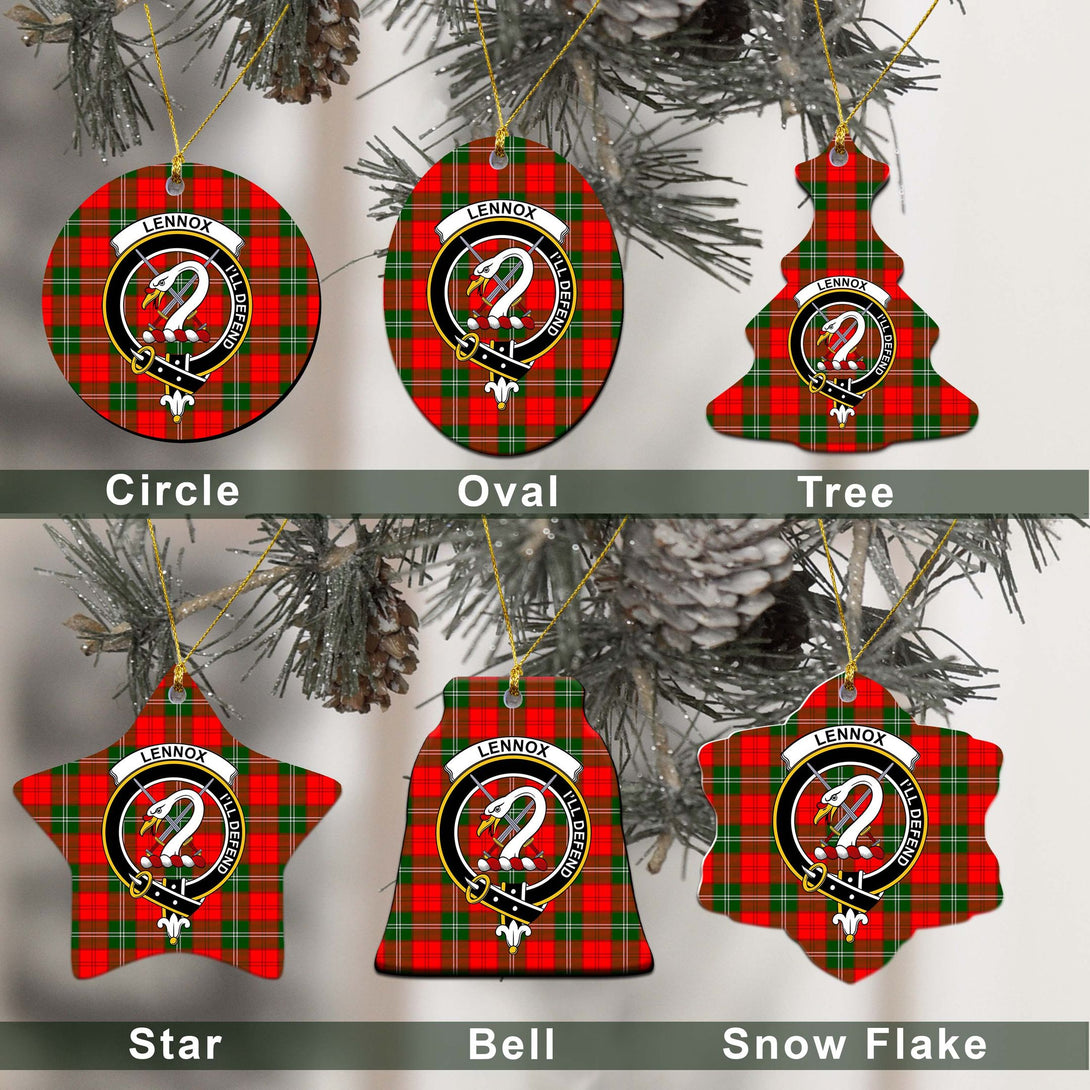 Lennox Tartan Classic Ceramic Ornament Ver2