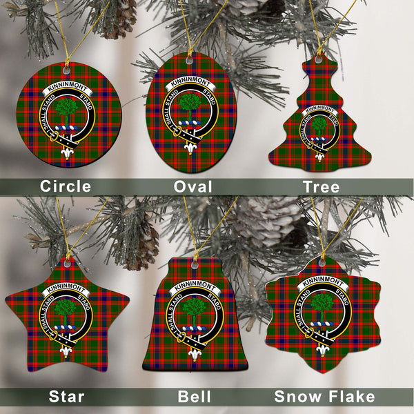 Kinninmont Tartan Classic Ceramic Ornament Ver2