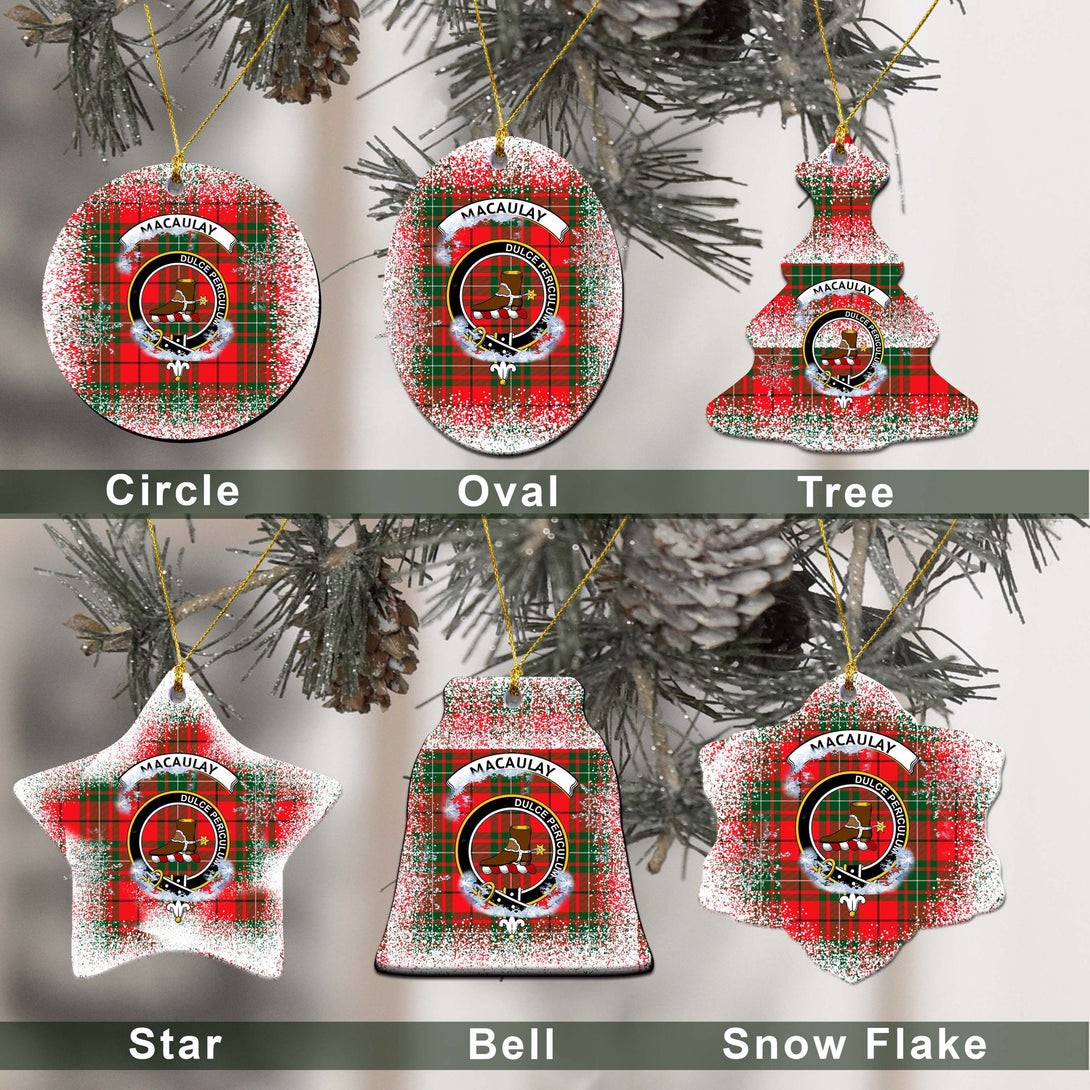 MacAulay Tartan Classic Ceramic Ornament